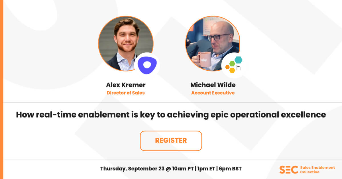 How real time enablement is key to achieving epic operational