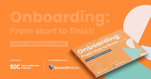 The Sales Enablement Onboarding Playbook