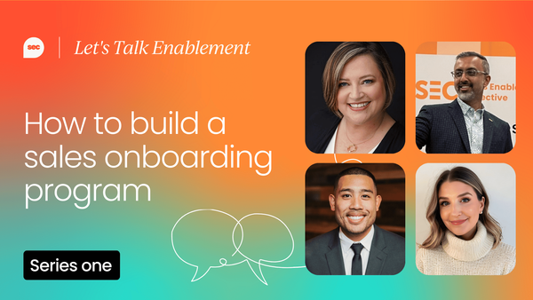 How to build a sales onboarding program [Video]