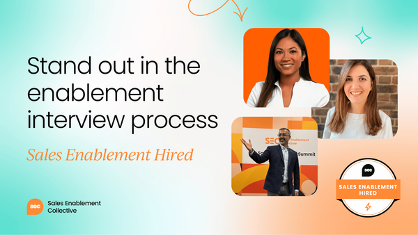 How to stand out in the sales enablement interview process [Video]