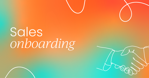 What is sales onboarding?