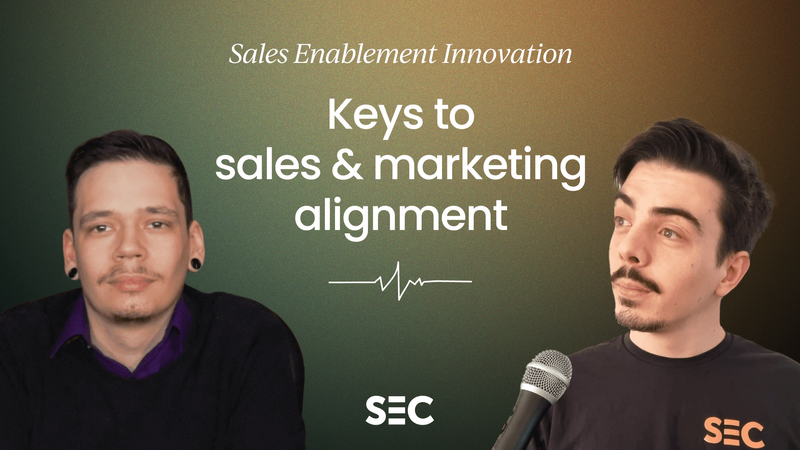 “When marketing & sales work independently, they can work against each other”, Jarod Spiewak