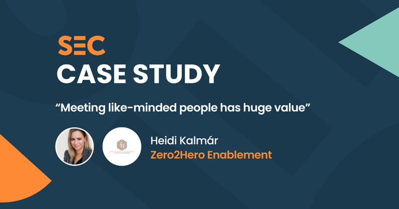 “Meeting like-minded people has huge value”, Heidi Kalmár