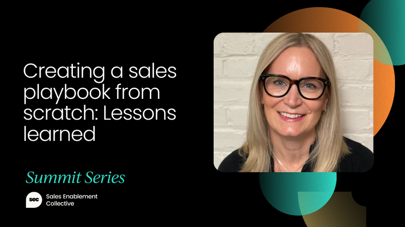 Creating a sales playbook from scratch: Lesson learned [VIDEO]